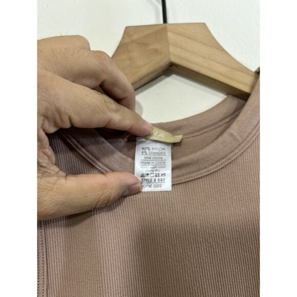 Sirena Santa Barbara Ribbed Bodysuit OS Thong Minimal Beach Y2K Shaping Capsule - Picture 4 of 14